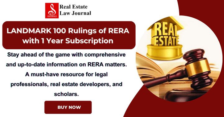 Unlocking RERA 100 Landmark Rulings and 1 Year Subscription

