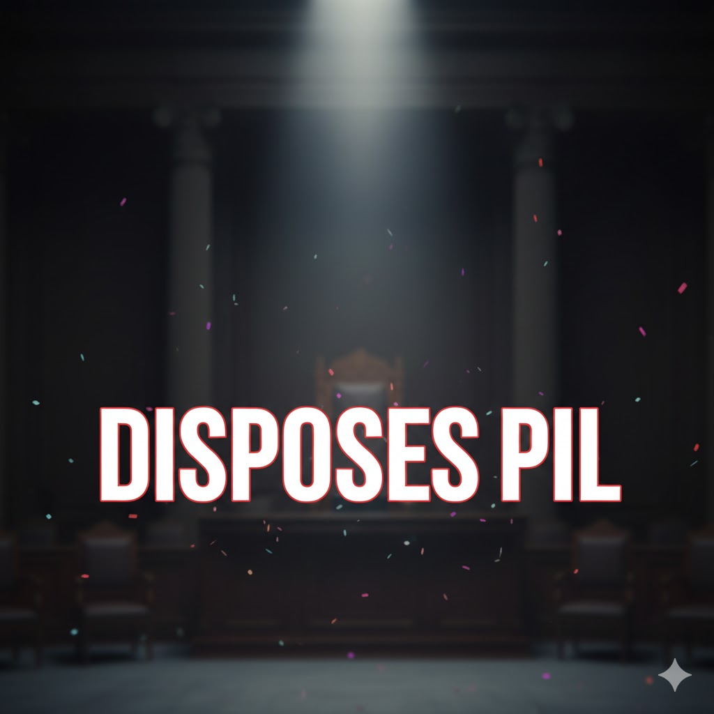 Disposes PIL