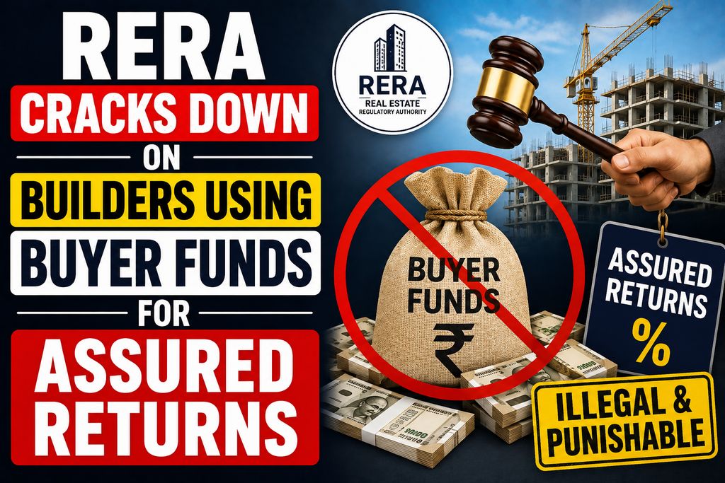 RERA Cracks Down on Builders Using Buyer Funds for Assured Returns
