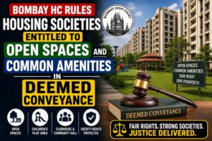 Bombay HC Rules Housing Societies Entitled to Open Spaces and Common Amenities in Deemed Conveyance
