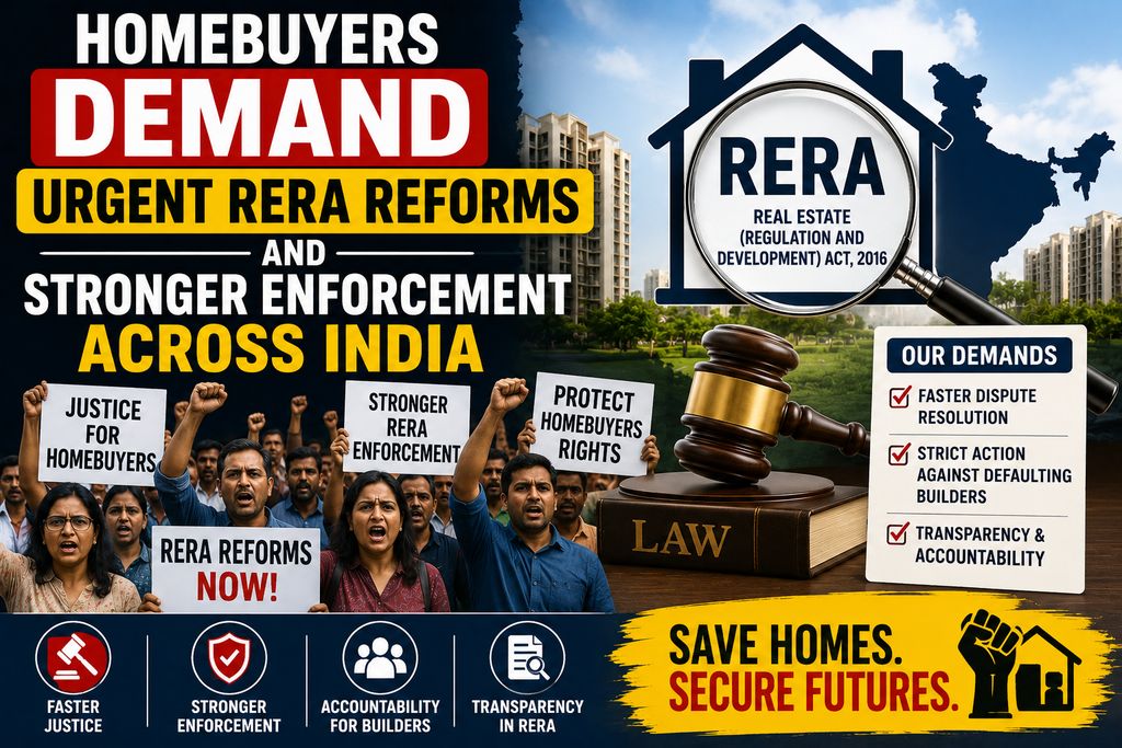 Homebuyers demand urgent RERA reforms