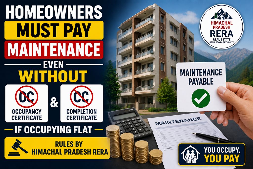Homeowners must pay maintenance fees
