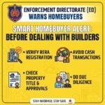 ED Warns Homebuyers: Check RERA, Avoid Cash and Verify Builder