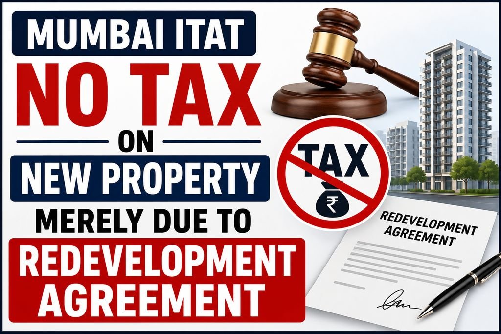 No Tax on New Property Merely Due to Redevelopment Agreement