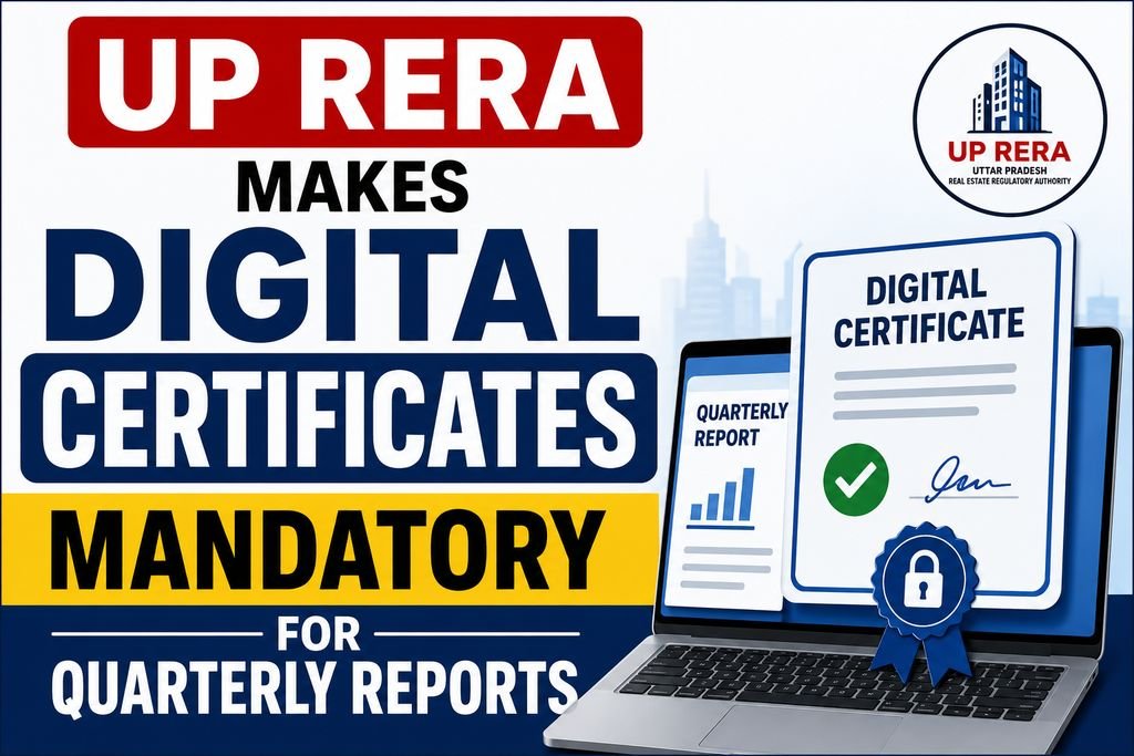 UP RERA Digital Certificates Mandatory