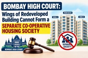 Bombay HC: Wings of Redeveloped Building Cannot Form Separate CHS